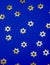 Star of David. David star. Creative stars on blue background, abstract