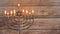 Star of David Hanukkah menorah