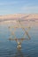 The Star of David known in Hebrew as the Shield of David or Magen David, taken on the dead sea