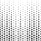 Star fade pattern. Faded halftone black spark isolated on white background. Degraded fades sparkle for design print. Fadew