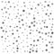 Star Falling Print. White Silver Starry Background. Vector Confetti Star Background Pattern. Confetti Fall Chaotic Decor. Modern C