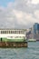 Star Ferry ship on Tsim Sha Tsui Star Ferry Pier - HongKong 25 June 2005