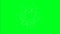 Star field on green screen