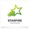 Star Fire Logo Design Template Inspiration