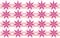 Star flower pinkish shape repetitive pattern colorful