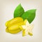 Star fruit Carambola.