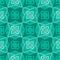 Star green color seamless pattern