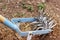 Star hand cultivator to work the soil, weed the garden