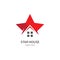 Star house Property and Construction Logo