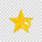 Star icon, arrow backward icon