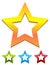 Star icon for rating, ranking, quality concepts