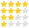 Star icon for rating, ranking, quality concepts