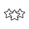Star icon vector set. Sparkles illustration sign collection. shining burst symbol. snowflakes logo.