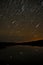 Star lake sky forest tracks