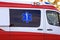 Star of Life Medical Symbol on Ambulance