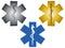 Star of Life Rod of Asclepius Illustration