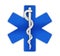 Star of Life Symbol Isolated