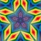 Star pattern geometric background abstract. kaleidoscopic