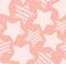 Star, pattern, seamless, asterisk, plain, flat, vector, holiday, Christmas, decor, knitted, imitation, effect, decoration, print,