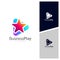 Star Play logo design vector template, Icon play logo concepts