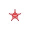 Star sea vector icon illustration design