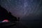 Star Trails above Flowerpot