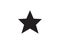 Star vector logo, alone black star