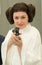 Star Wars - Princess Leia cosplay at the London Film & Comic Con 2017