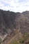 The stark mountainside of the Patacancha Mountains in Urubamba Province in Peru