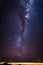 Starlit sky over Eduardo Avaroa National Park, Bolivia