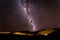 Starlit sky over Eduardo Avaroa National Park, Bolivia