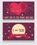Starry cards for valentine\'s day