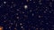 Starry night a captivating pattern of stars on black