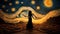 Starry Night: A Masterpiece Of Immersive Silhouettes And Swirling Vortexes