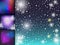 Starry outer galaxy cosmic space illustration universe background