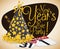 Starry Party Hat, Calendars and Fireworks for New Year,