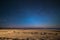 Starry sky on the desertic Andean highland, Bolivia