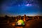 Starry sky at the Pinnacles