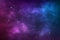 Starry universe, space galaxy nebula and stars