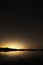 Stars and light pollution over Everglades National Park, Florida.