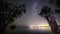 Stars over lake cootharaba