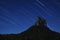 Stars over Mount Coonowrin