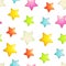 Stars seamless background