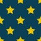 Stars in the sky. seamless star pattern background