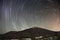 Stars - Star trail night sky, Teide, Tenerife