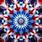 Stars, Stripes, and Fractal Fireworks