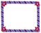 Stars and stripes Ribbons border