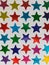 Stars of various bright colors