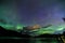 Stars in Whistler with Aurora Borealis