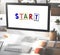 Start Begin Open Motivation Ready Concept